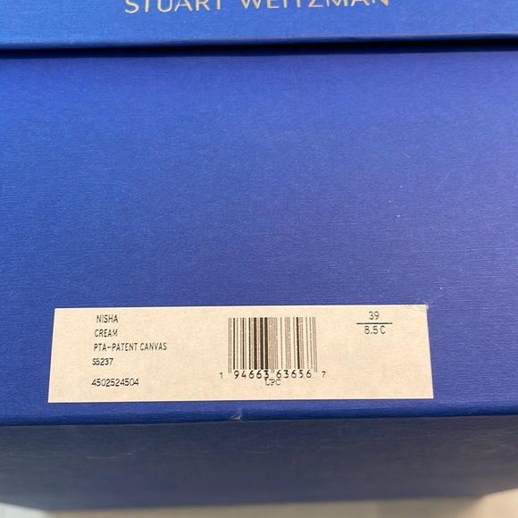 Stuart Weitzman Nisha White Lace-Up Boots Size 8.5 C NIB - Picture 16 of 17